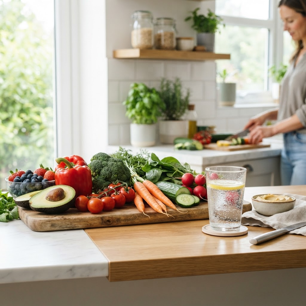 Alimentação e hidratação como base da saúde
